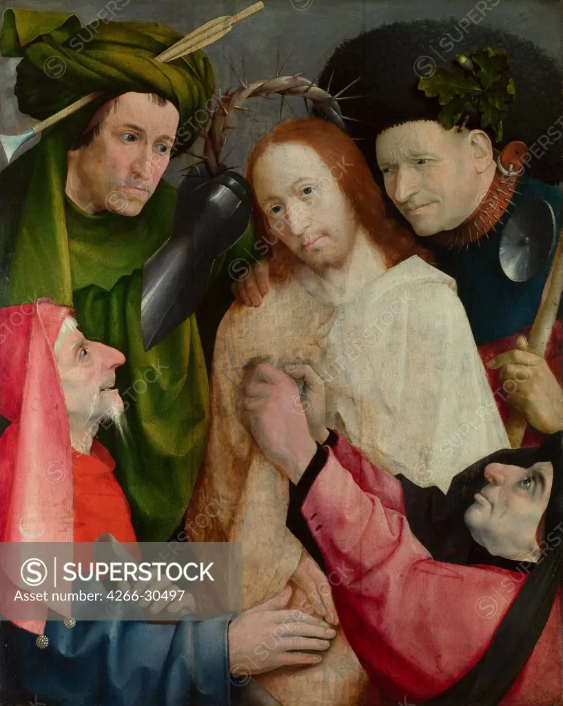 The Mocking of Christ by Bosch, Hieronymus (c. 1450-1516) / National Gallery, London / c. 1500 / The Netherlands / Oil on wood / Bible / 73,8x59 / Early Netherlandish Art