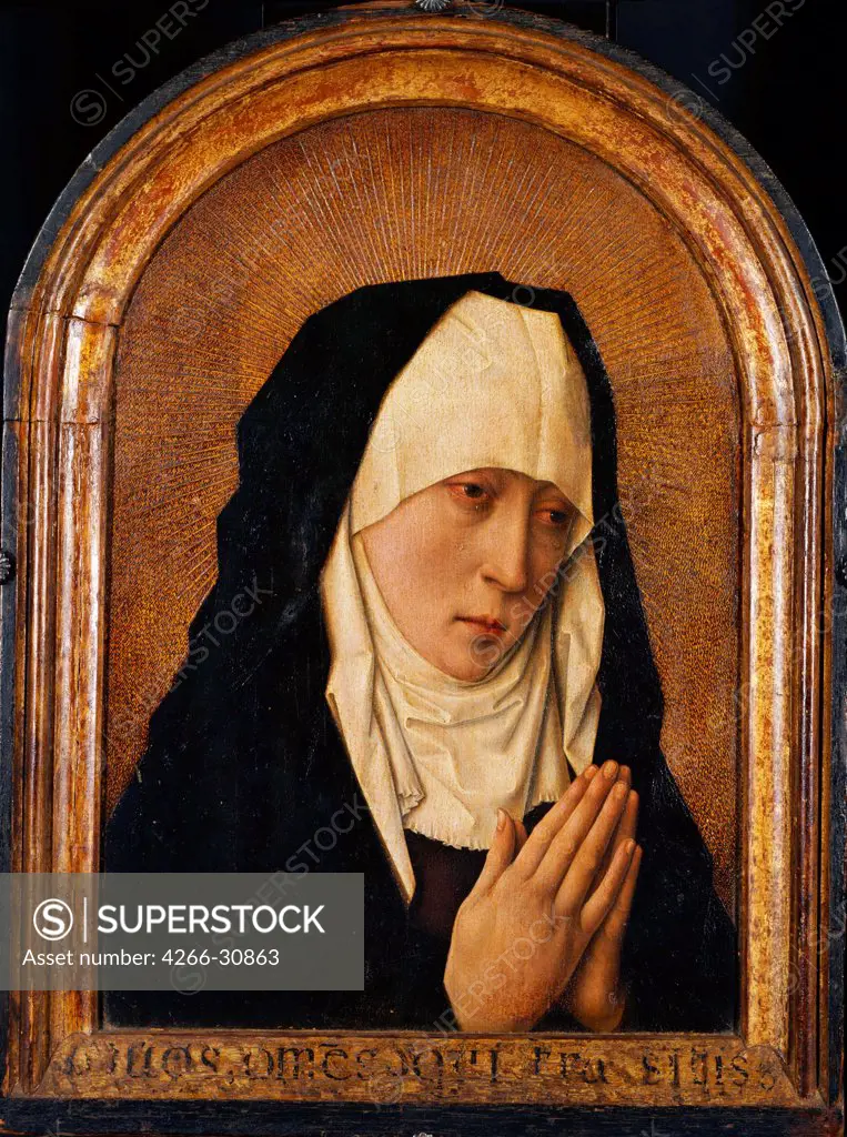 Mater Dolorosa by Bouts, Dirk (1410/20-1475) / National Museum of Western Art, Tokyo / The Netherlands / Oil on wood / Bible / 45x31 / Early Netherlandish Art