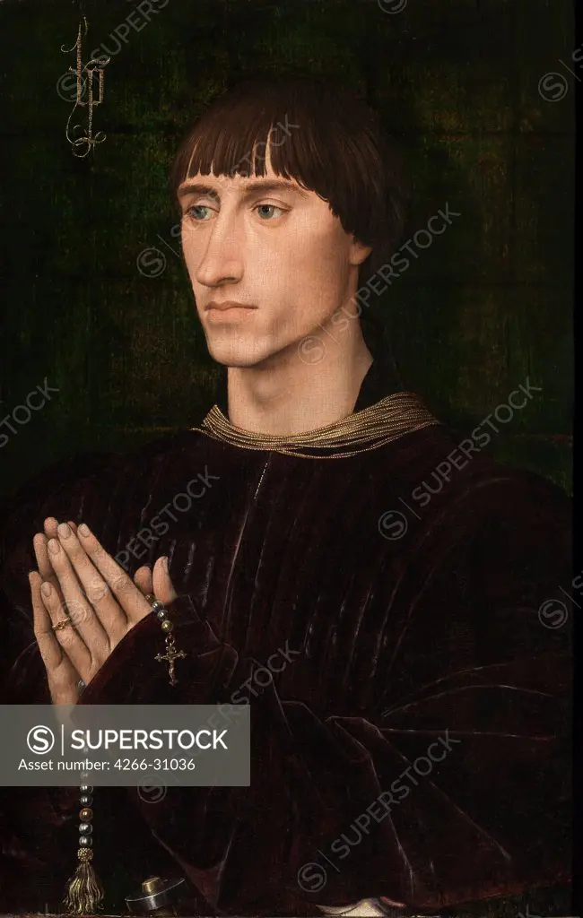 Portrait of Philip I de Croy (1435_1511) by Weyden, Rogier, van der (ca. 1399-1464) / Royal Museum of Fine Arts, Antwerp / ca 1460 / The Netherlands / Oil on wood / Portrait / 49x30 / Early Netherlandish Art