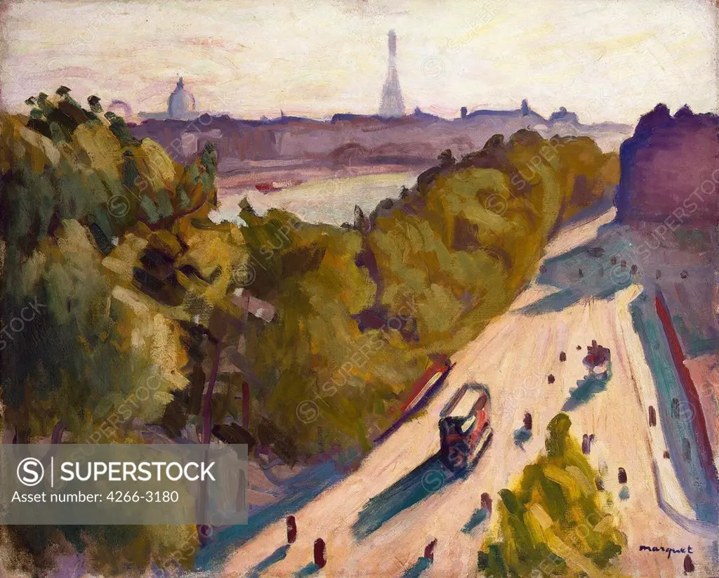 Marquet, Pierre-Albert (1875-1947) State Hermitage, St. Petersburg c. 1906 50x61 Oil on canvas Fauvism France 