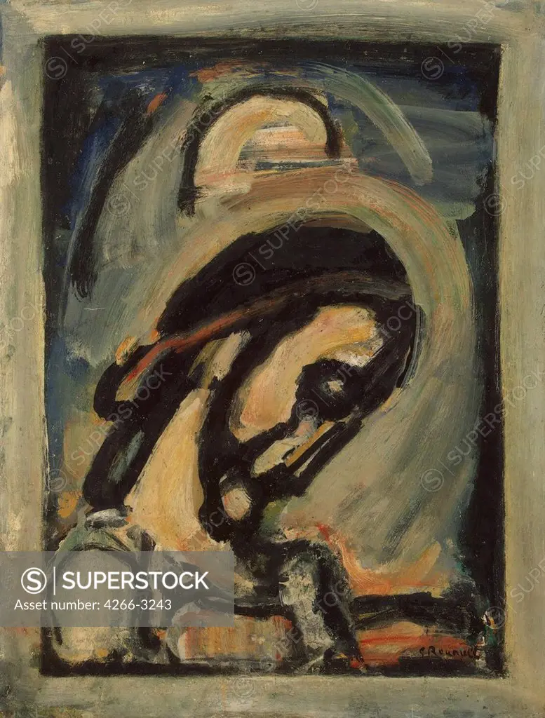 Rouault, Georges (1871-1958) State Hermitage, St. Petersburg 1939 65x50 Oil on canvas Expressionism France Bible 