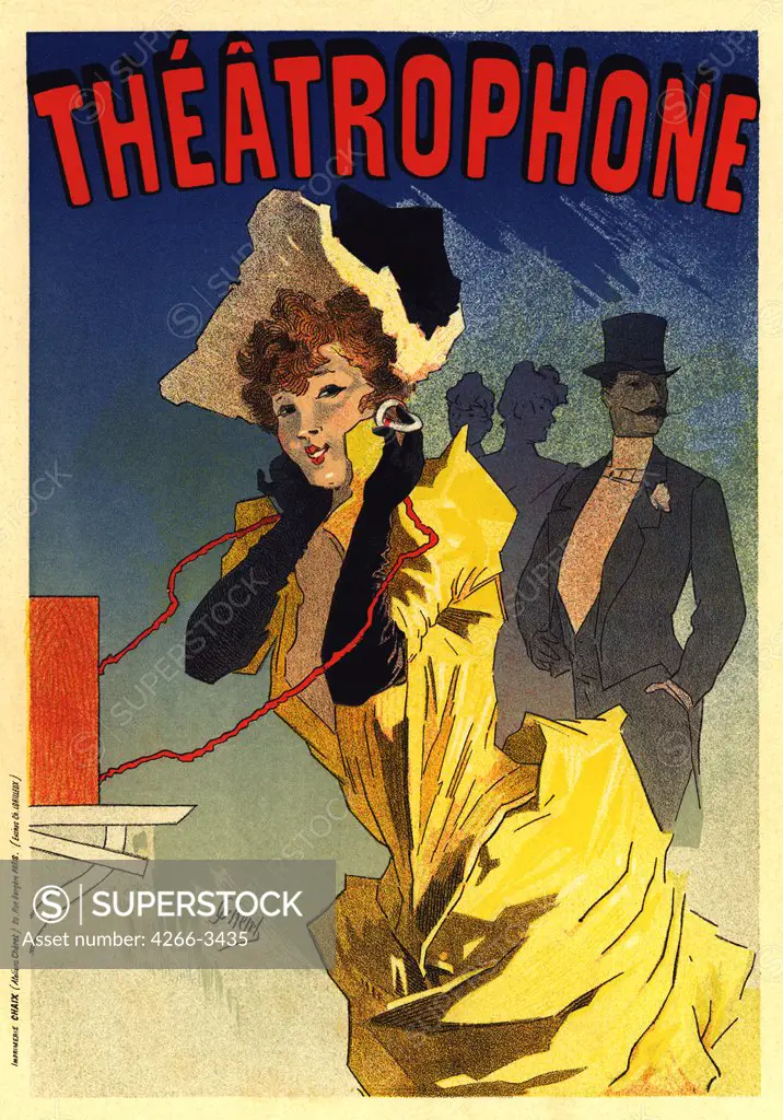 French advertising poster by Jules Cheret, colour lithograph, 1896, 1836-1932, Private Collection