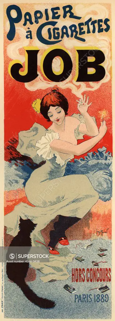 Belgian advertising poster by Henri Meunier, colour lithograph, circa 1900, 1873-1922, Private Collection