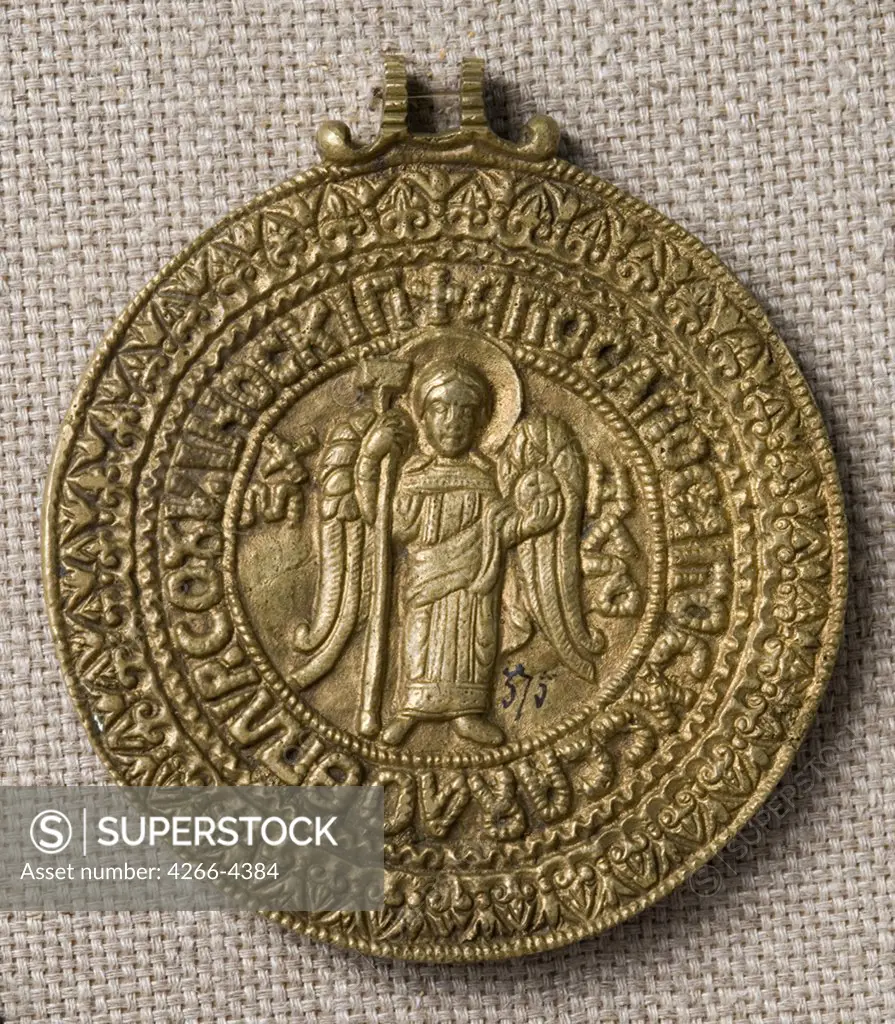 Pendant, Gold, 11th century, Russia, Moscow, State History Museum,