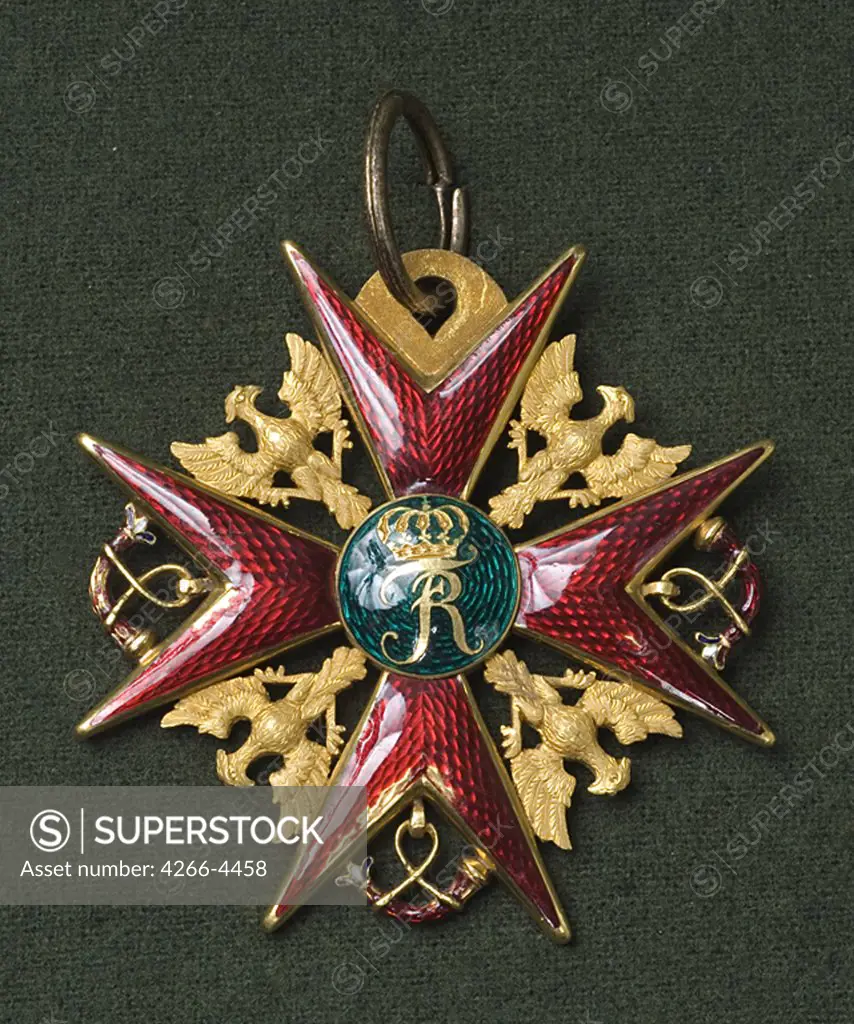 Order, Gold, enamel, 1807, Russia, Moscow, State History Museum,