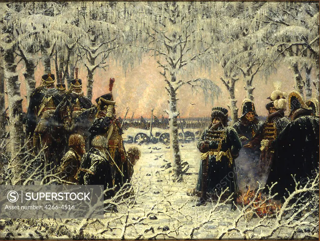 War victims by Vasili Vasilyevich Vereshchagin, Oil on canvas, 1899-1900, 1842-1904, Russia, Moscow, State History Museum,