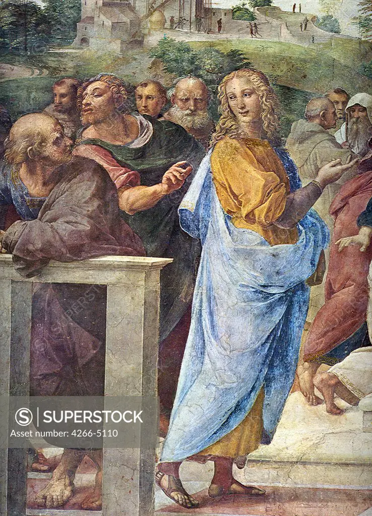 Dispute by Raphael, Fresco, 1509, 1483-1520, Vatican, Apostolic Palace