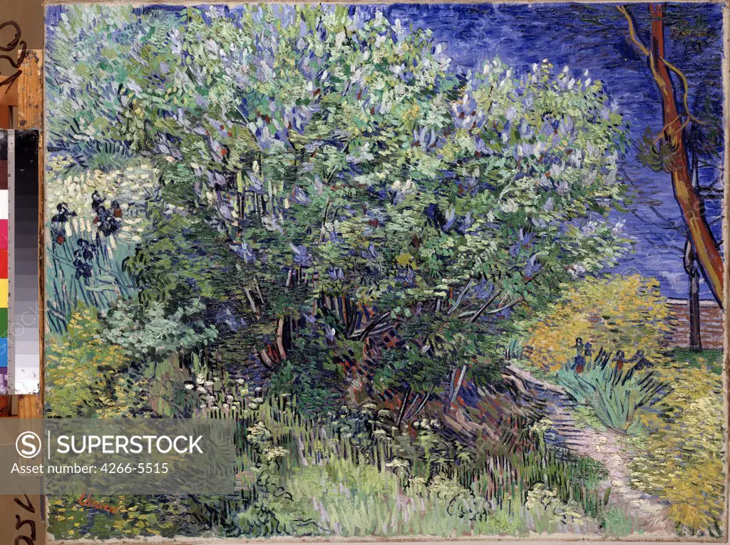 Summer landscape by Vincent van Gogh, Oil on canvas, 1889, 1853-1890, Russia, St. Petersburg, State Hermitage, 73x92