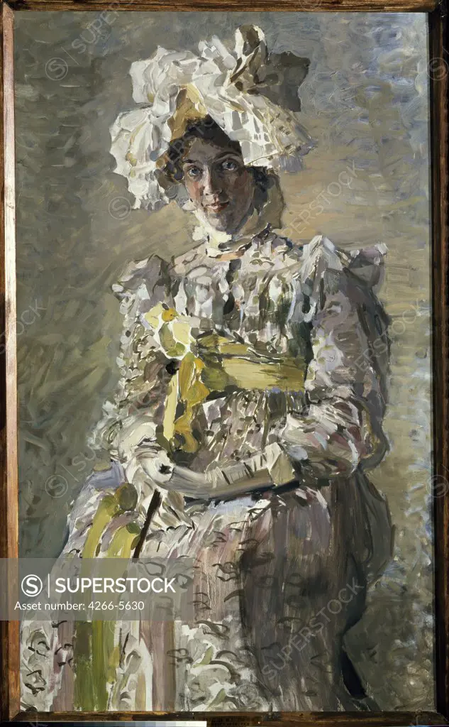 Portrait of Nadezhda Ivanovna Zabela-Vrubel by Mikhail Alexandrovich Vrubel, Oil on canvas, 1898, Symbolism, 1856-1910, Russia, Moscow, State Tretyakov Gallery,