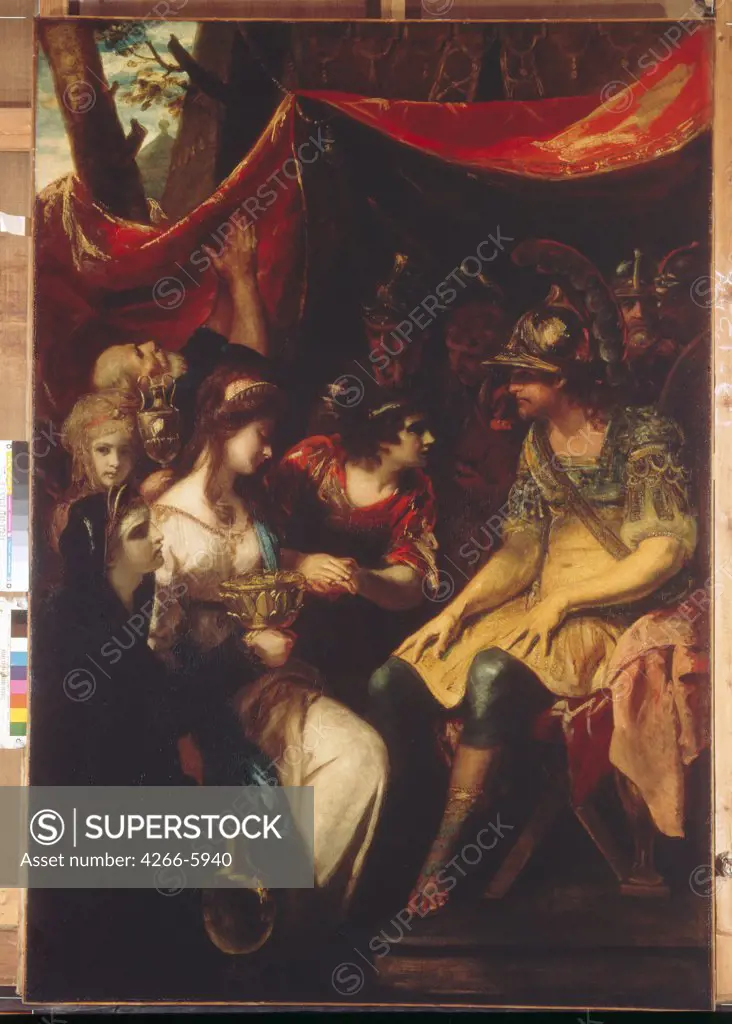 King Syphax by Sir Joshua Reynolds, Oil on canvas, 1789, 1732-1792, Russia, St. Petersburg, State Hermitage, 239,5x165