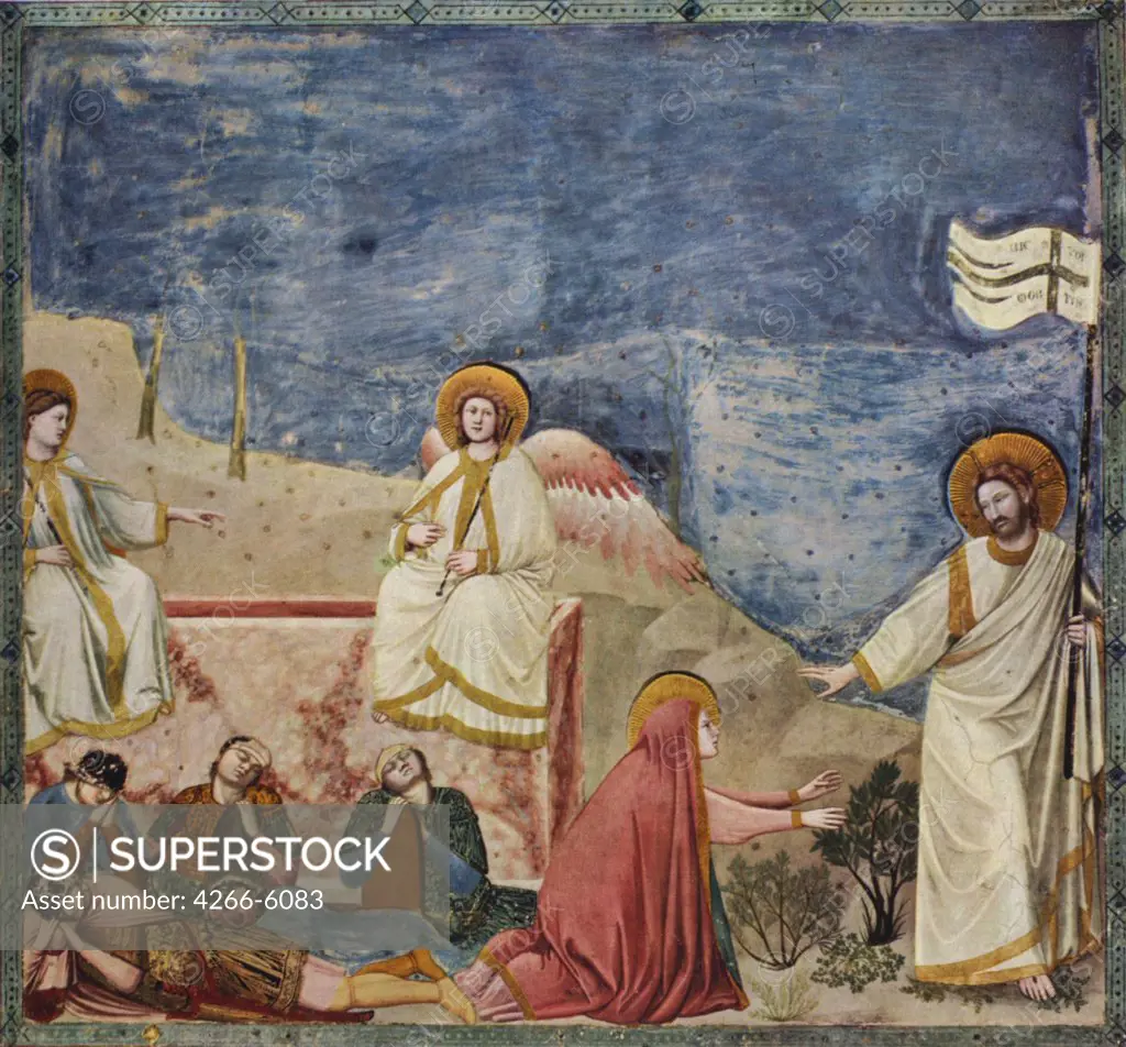 Garden Of Gethsemane by Giotto di Bondone, Fresco, 1304-1306, 1266-1377, Italy, Padua, Cappella degli Scrovegni