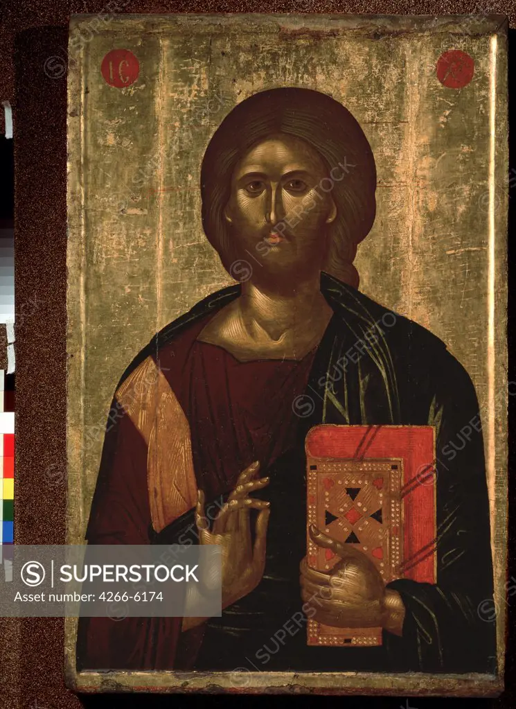 Byzantine icon, Egg tempera on wood, 15th century, Russia, Moscow, State A. Pushkin Museum of Fine Arts, 122,5x80