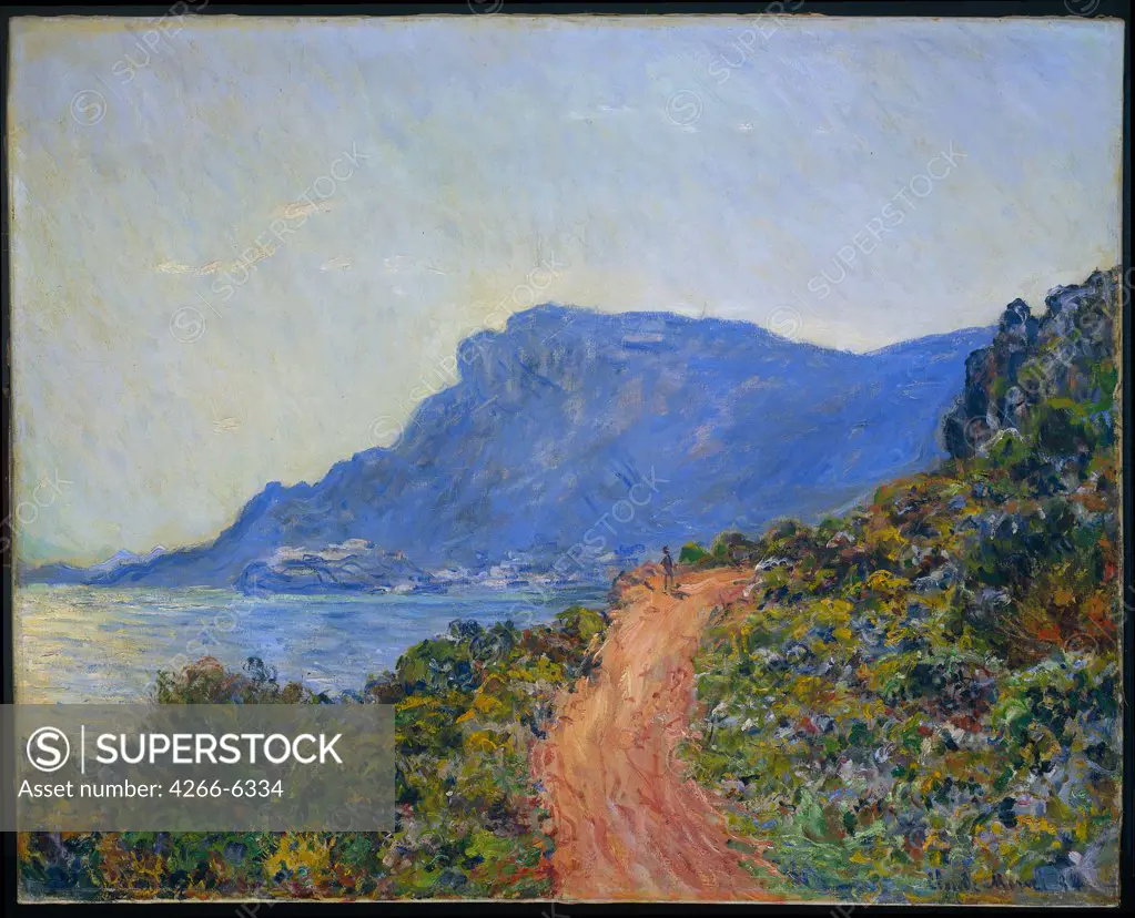 Summer landscape by Claude Monet, oil on canvas, 1884, 1840-1926, Holland, Amsterdam, Rijksmuseum, 75x94