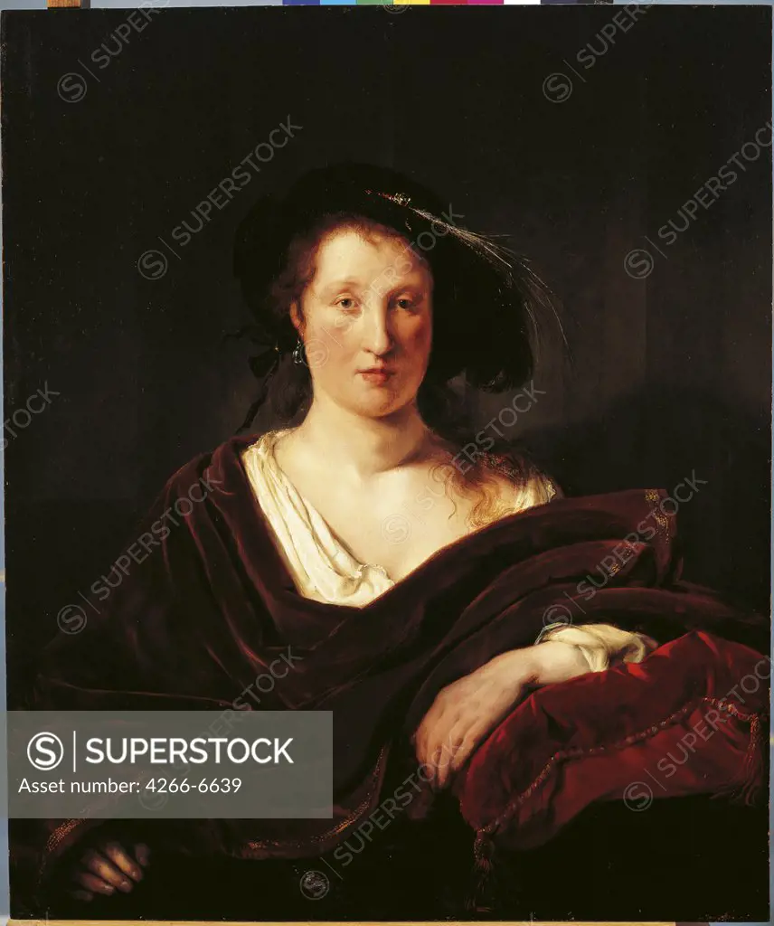 Queen Semiramida by Salomon de Bray, oil on canvas, 1652, 1597-1664, Holland, Amsterdam, Rijksmuseum, 99,5x83,5