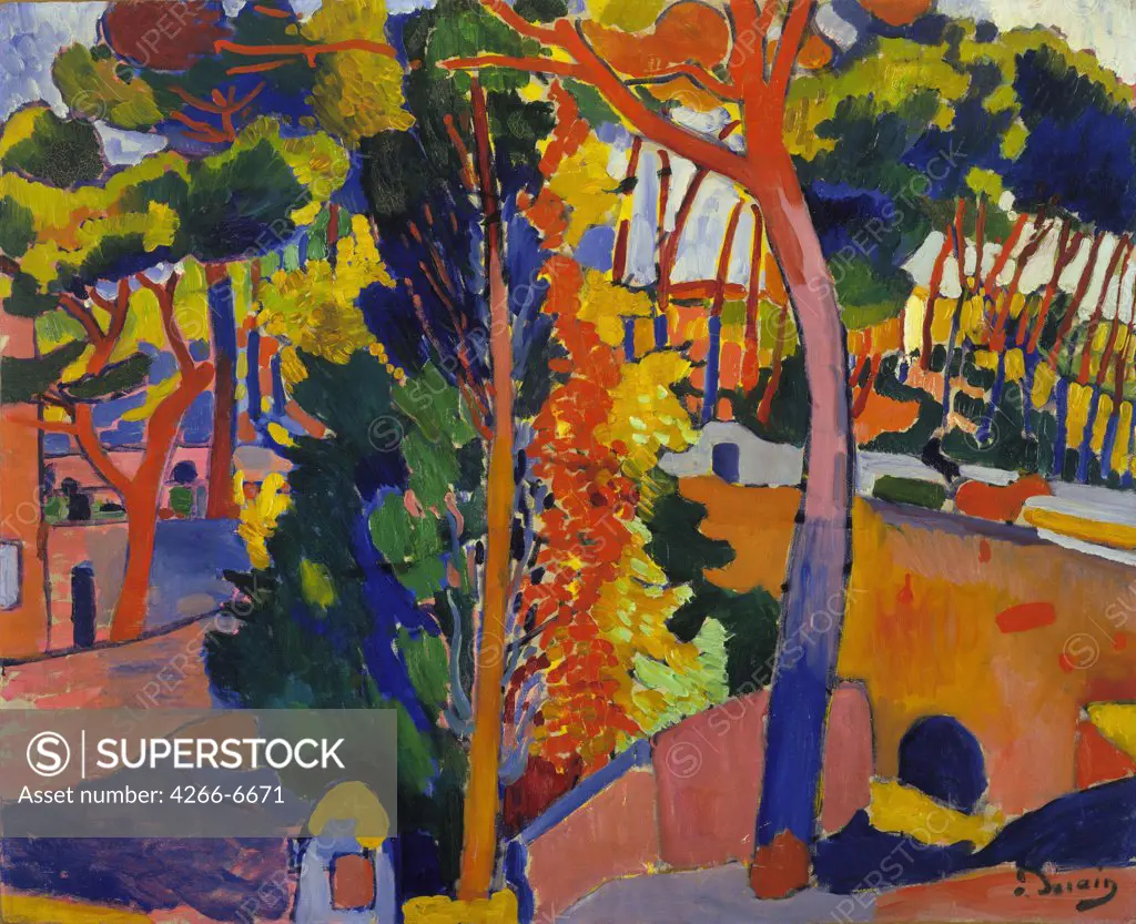 Derain, Andre (1880-1954) © Museum of Modern Art, New York 1906 82,6x101,6 Oil on canvas Fauvism France 