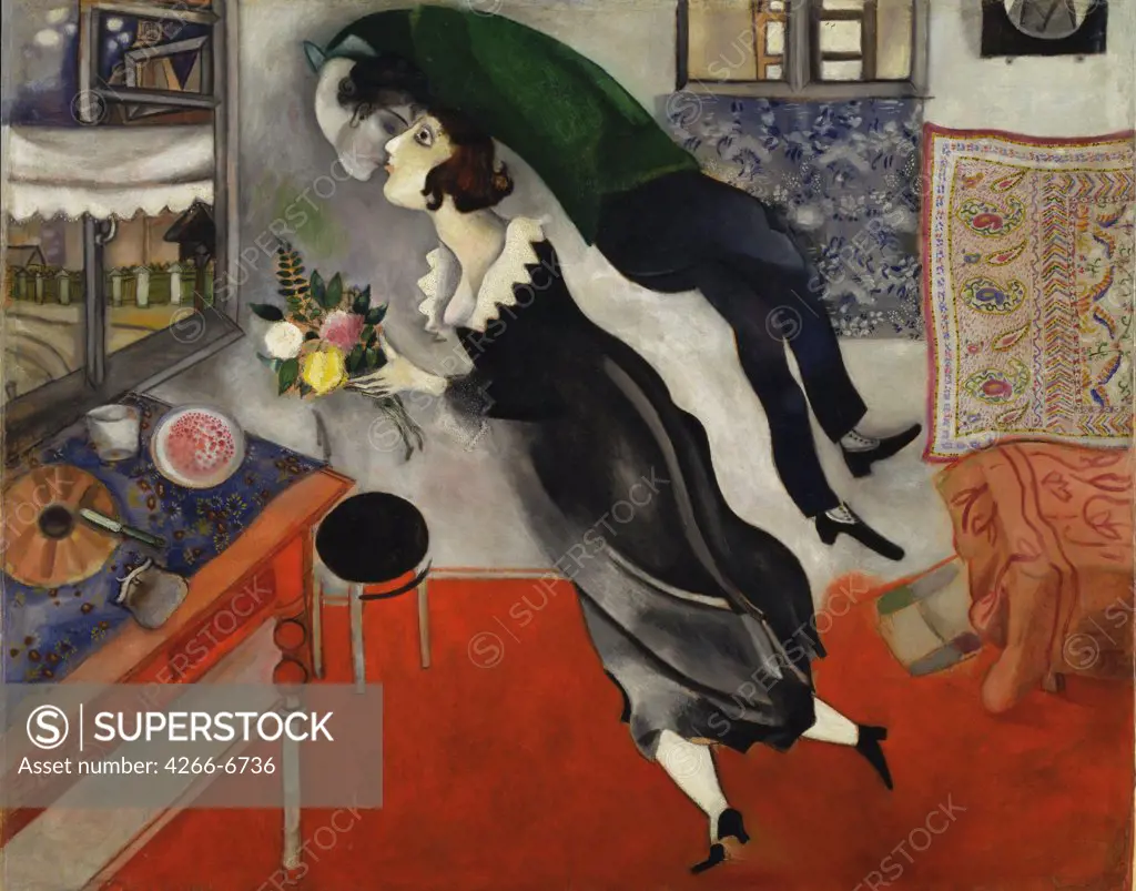 Chagall, Marc (1887-1985) © Museum of Modern Art, New York 1915 80,6x99,7 Oil on canvas Modern Russia 