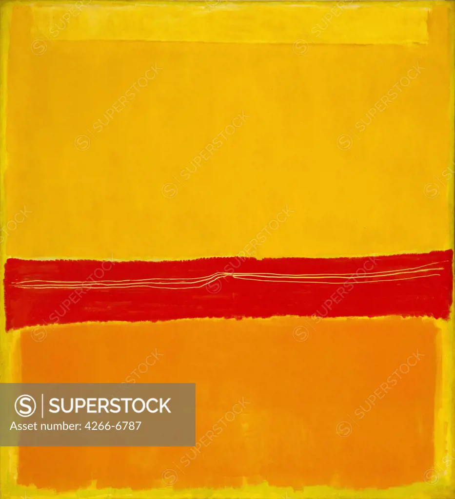 Rothko, Mark (1903-1970) © Museum of Modern Art, New York 1950 297x272 Oil on canvas Color Field The United States Abstract Art 
