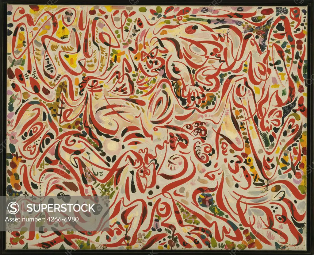 Masson, Andre (1896-1987) © Museum of Modern Art, New York 1944 55,2x67,9 Oil on canvas Abstract Art France Abstract Art 