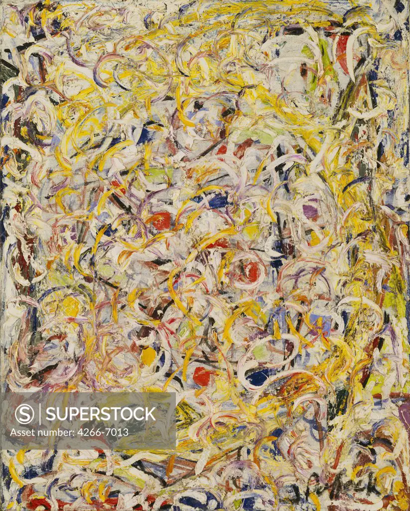 Pollock, Jackson (1912-1956) © Museum of Modern Art, New York 1946 76,3x61,6 Oil on canvas Abstract Art The United States Abstract Art 