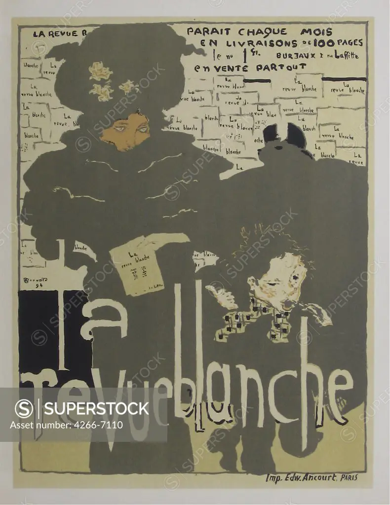 Bonnard, Pierre (1867-1947) Private Collection 1894 77,3x58,9 Colour lithograph Nabis France Poster and Graphic design Poster