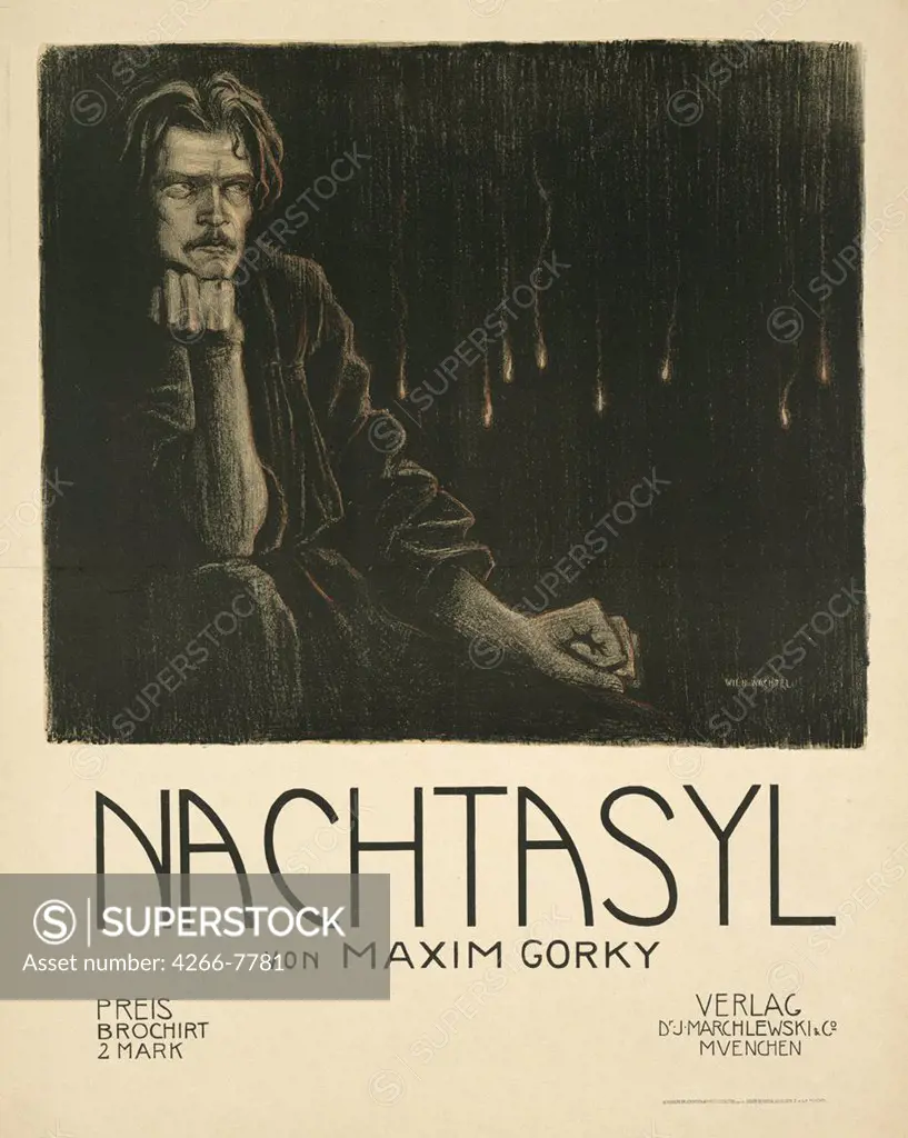 Wachtel, Wilhelm (1875-1942) Private Collection c. 1903 68,5x54,7 Lithograph Art Nouveau Germany Opera, Ballet, Theatre,Poster and Graphic design Poster