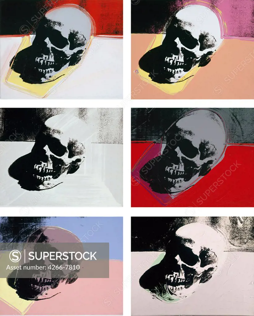 Warhol, Andy (1928-1987) National Gallery of Scotland, Edinburgh 1976 Silkscreen ink on synthetic polymer paint on canvas Neoclassicism The United States 