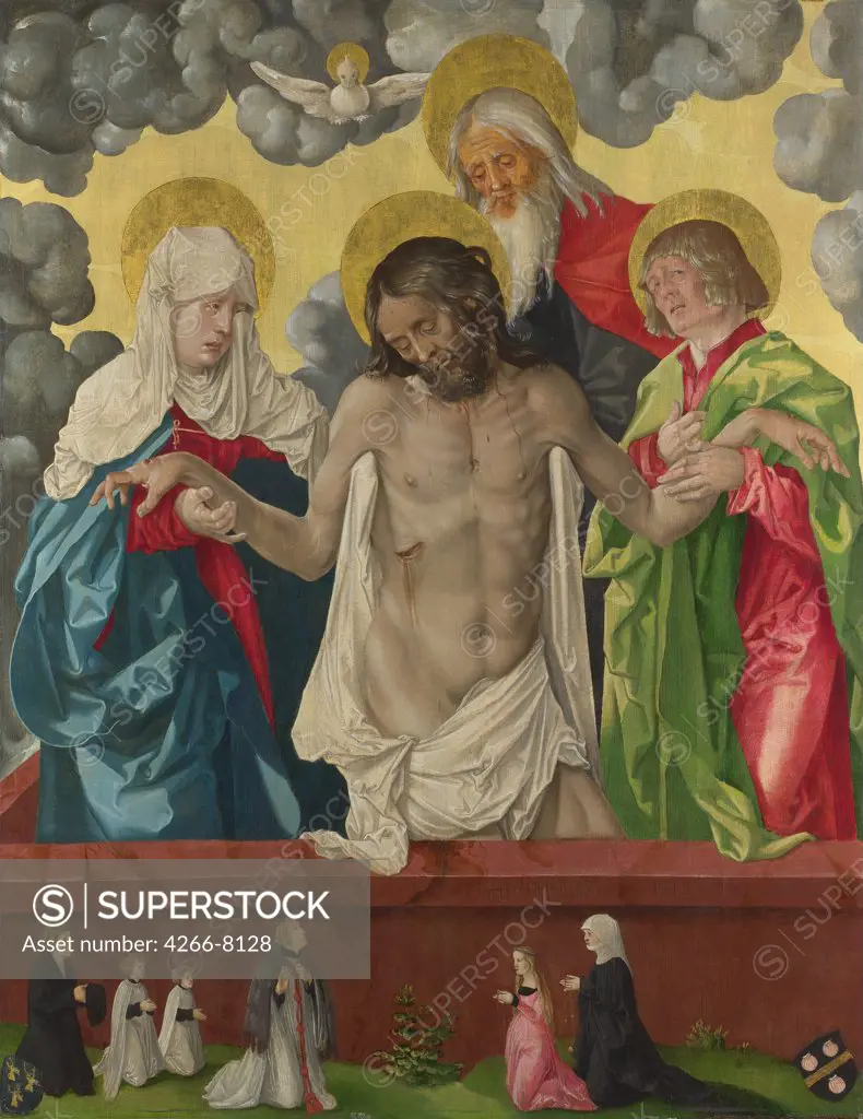 Entombment of Jesus Christ by Hans Baldung, oil on wood, 1512, 1484-1545, England, London, National Gallery, 112,3x89,1