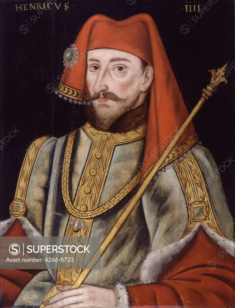 Portrait of king Henry IV by Anonymous artist, Oil on wood, 16th century, Great Britain, London, National Gallery, 58x44, 5