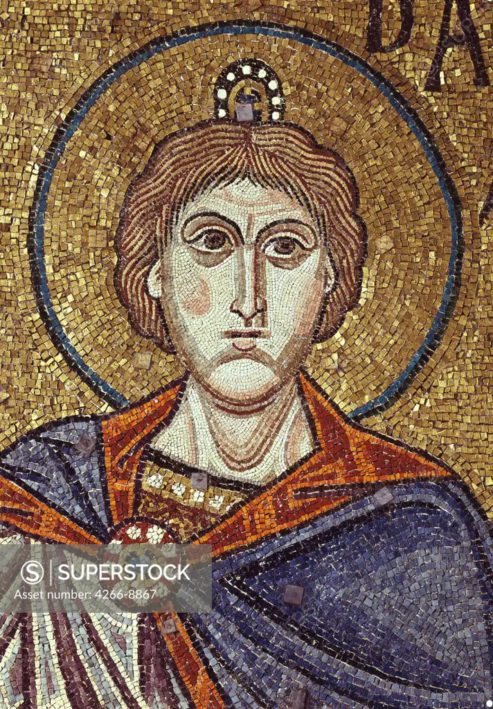 Mosaic with Prophet Daniel by anonymous artist, mosaic, Italy, Venice, Saint Mark's Basilica