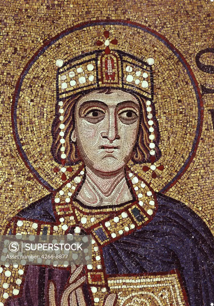 Mosaic with King Solomon by anonymous artist, mosaic, Italy, Venice, Saint Mark's Basilica