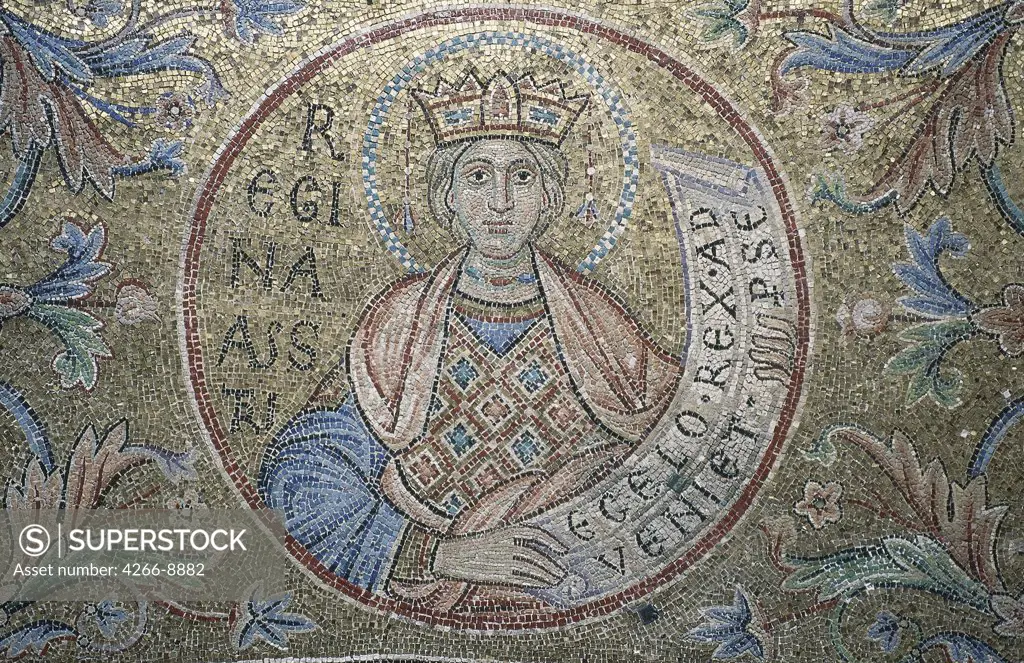 Mosaic with King of Israel and Judah by anonymous artist, mosaic, Italy, Venice, Saint Mark's Basilica