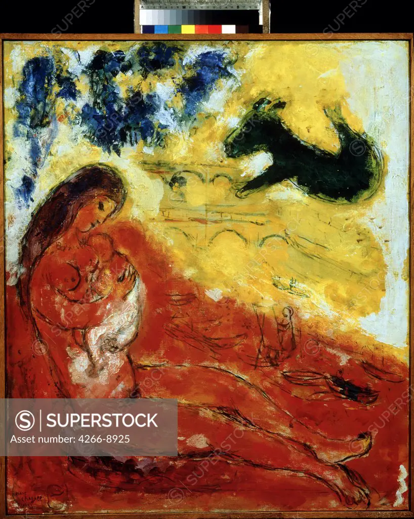 Chagall, Marc (1887-1985) Private Collection 1953 79,5x68 Oil on canvas Modern Russia 