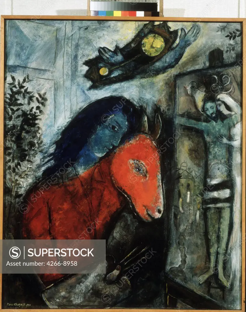 Chagall, Marc (1887-1985) Private Collection 1947 86x71 Oil on canvas Modern Russia 