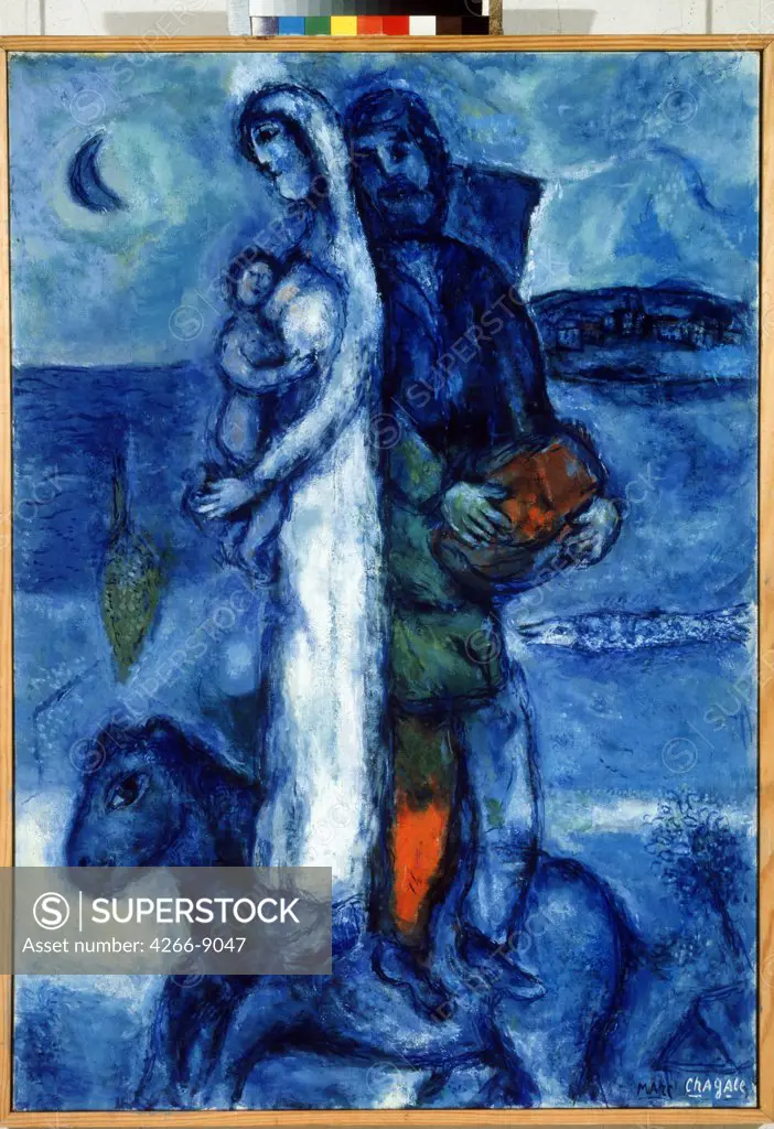 Chagall, Marc (1887-1985) Private Collection 1968 92x64 Oil on canvas Modern Russia 