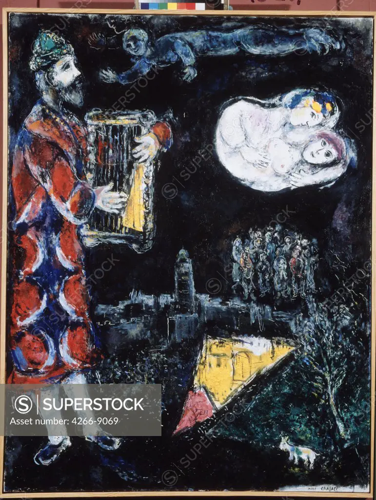 Chagall, Marc (1887-1985) Private Collection 1968-1971 116x89 Oil on canvas Modern Russia Bible 