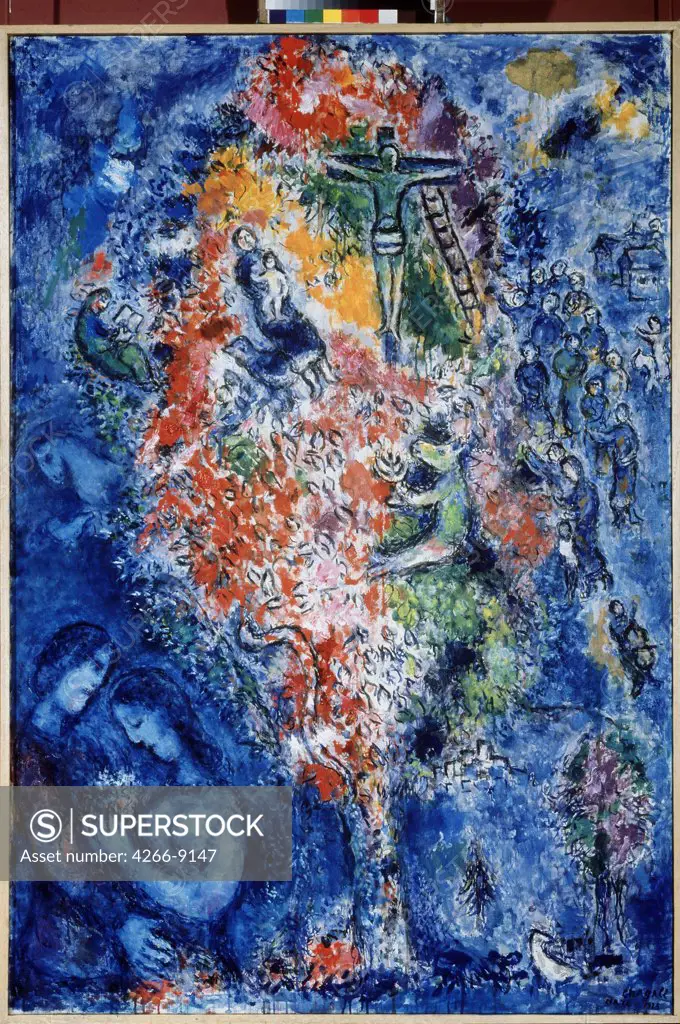 Chagall, Marc (1887-1985) Private Collection 1975 130x81 Oil on canvas Modern Russia Bible 
