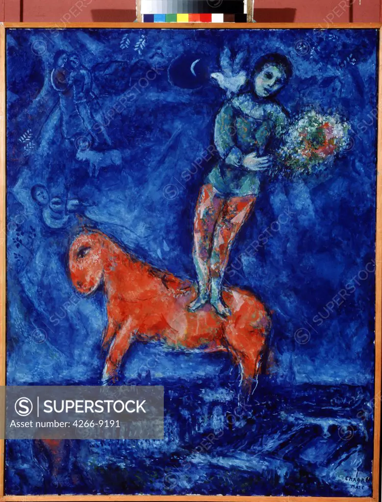 Chagall, Marc (1887-1985) Private Collection 1977-1978 92x73 Oil on canvas Modern Russia 