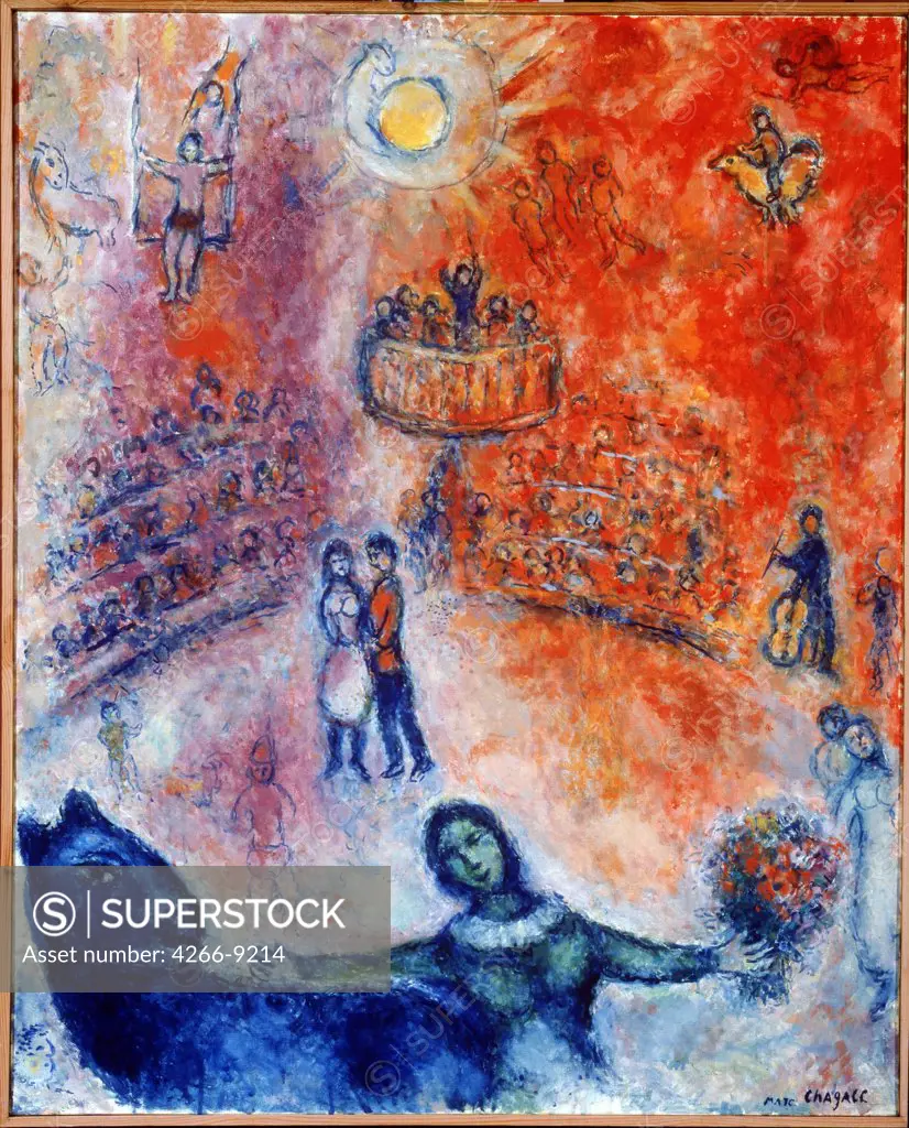 Chagall, Marc (1887-1985) Private Collection 1979-1981 100x81 Oil on canvas Modern Russia 