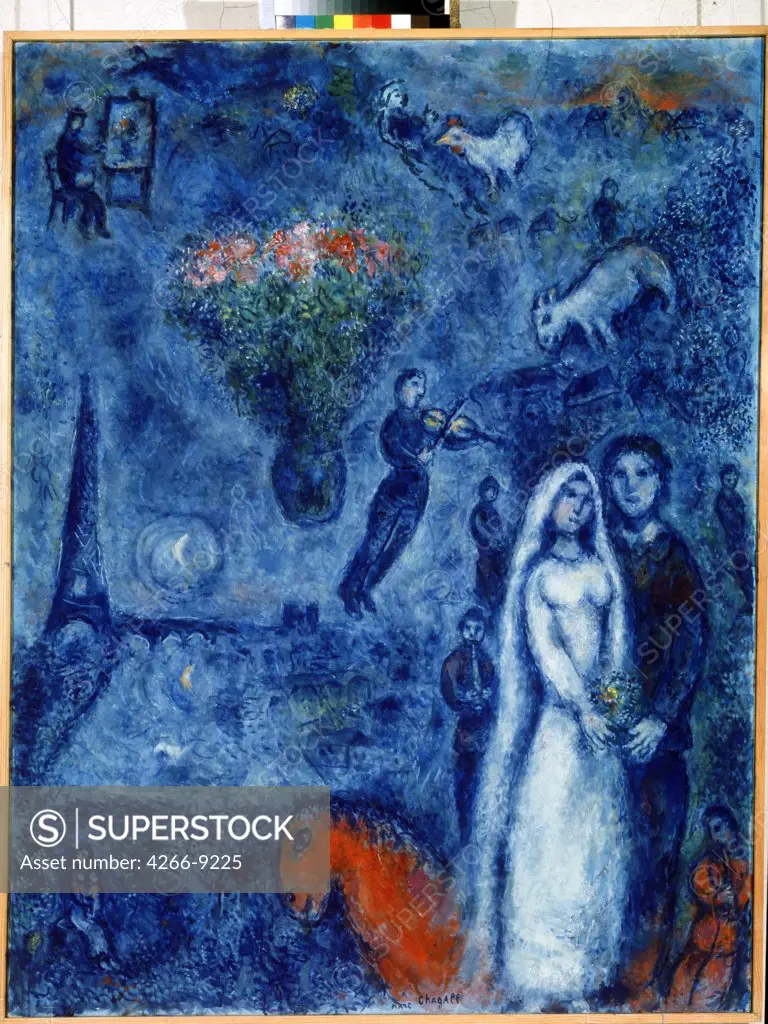 Chagall, Marc (1887-1985) State A. Pushkin Museum of Fine Arts, Moscow 1980 116x88,7 Oil on canvas Modern Russia 