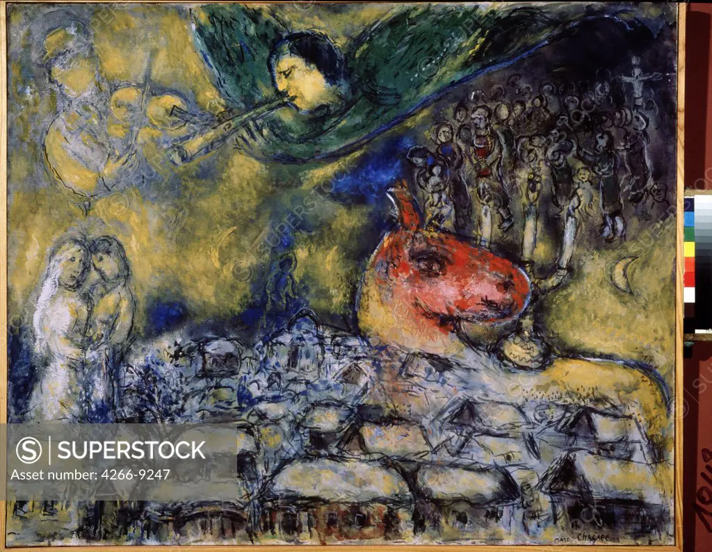 Chagall, Marc (1887-1985) Private Collection 1977 81x100 Oil on canvas Modern Russia 