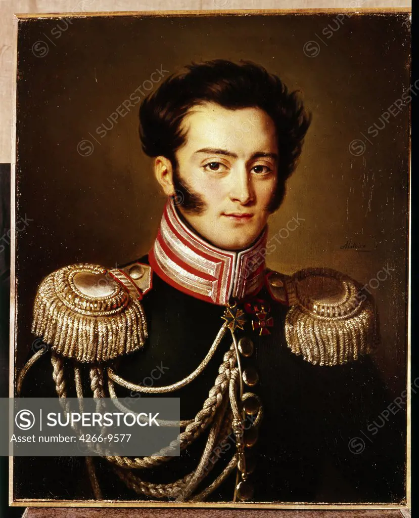 Portrait of Ivan Durnovo by anonymous artist, painting, Russia, St. Petersburg, State Hermitage,