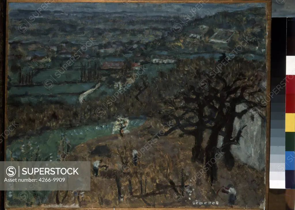 Bonnard, Pierre (1867-1947) State Hermitage, St. Petersburg ca 1899 45.5x56 Oil on wood Nabis France 