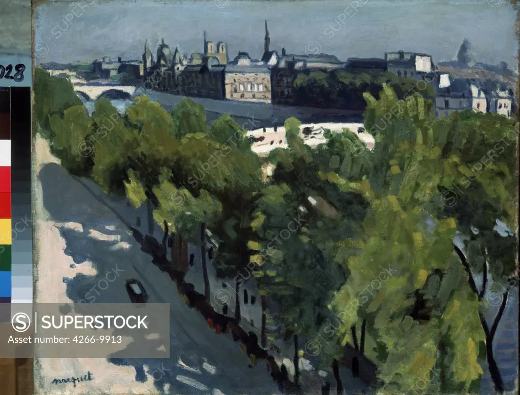 Marquet, Pierre-Albert (1875-1947) State Hermitage, St. Petersburg 1906 60x73 Oil on canvas Fauvism France 