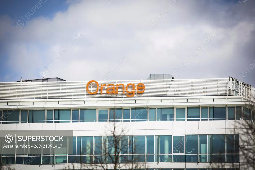 Immeuble de bureaux de l'entreprise Orange (France Télécom).