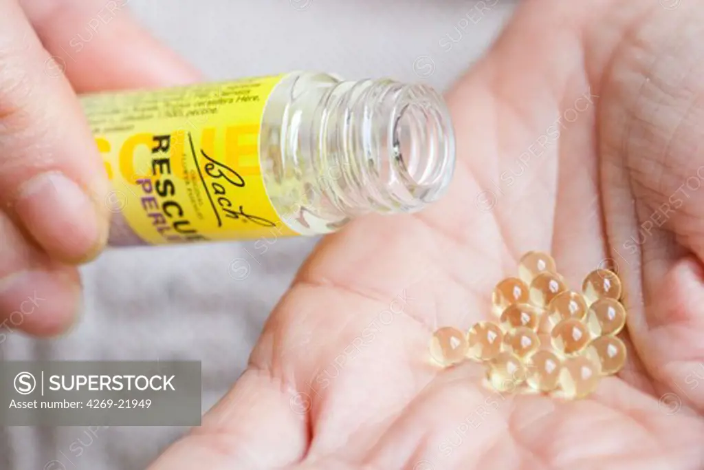 Rescue ® beads, food supplement of 5 Bach Flower essences.