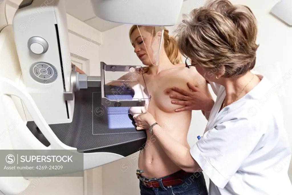 Breast cancer screening. Digital mammography.