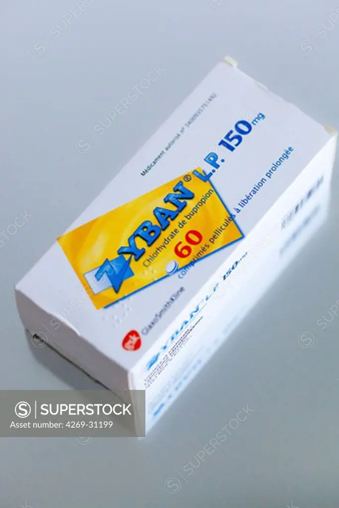 Zyban, antidepressant used also to quit smoking.