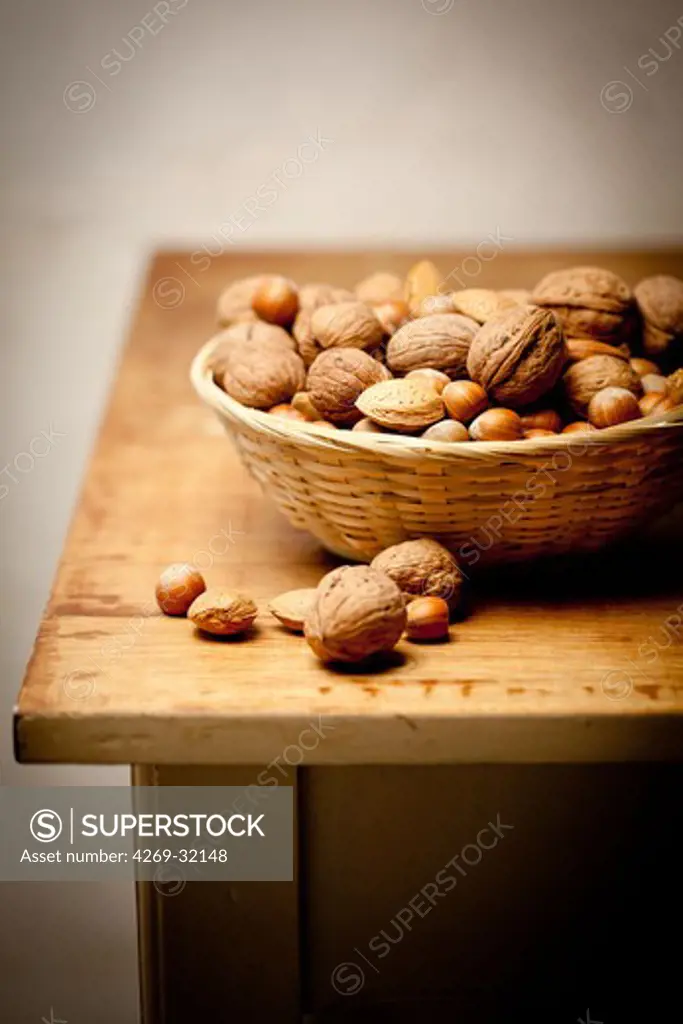 Dry fruits.