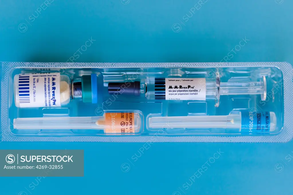 Vaccin ROR (Rougeole, Oreillons, Rubéole).