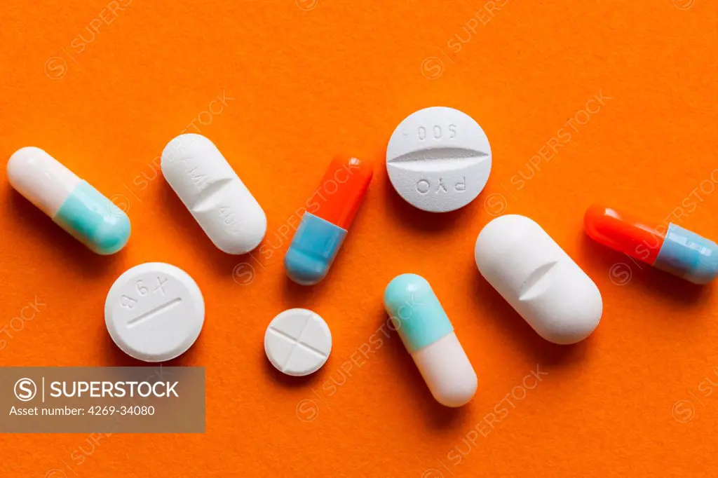 Capsules and tablets.